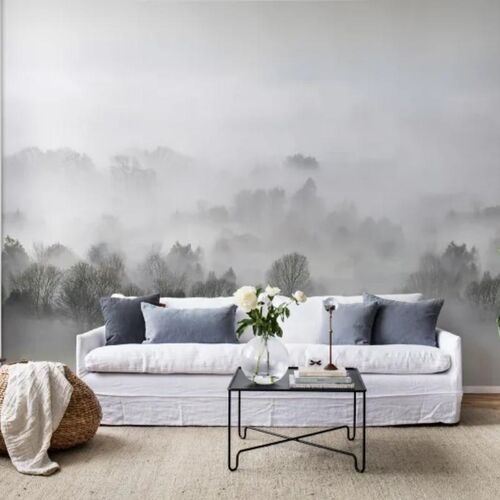 Mural Japandi Morning Fog