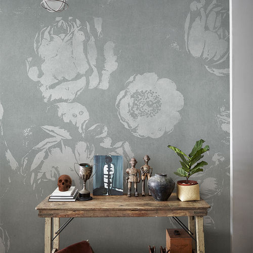 Mural Pentimento Caligo Grey