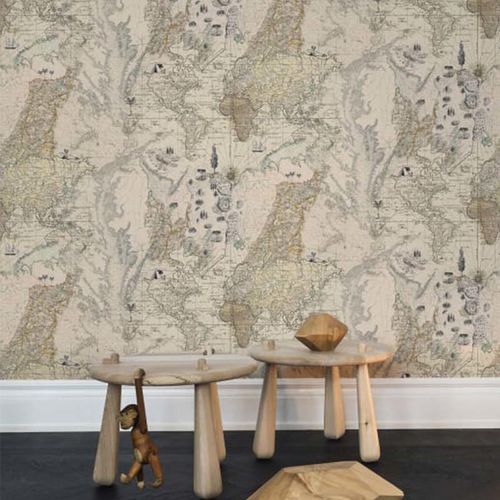 Mural Maps Treasure Hunt Neutro