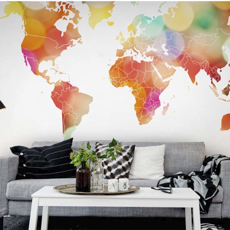 Mural Maps - Your Own World