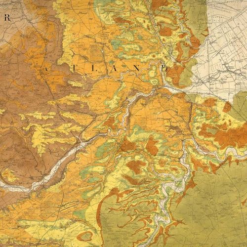 Mural Maps - Trails and Tracks Rebel Walls