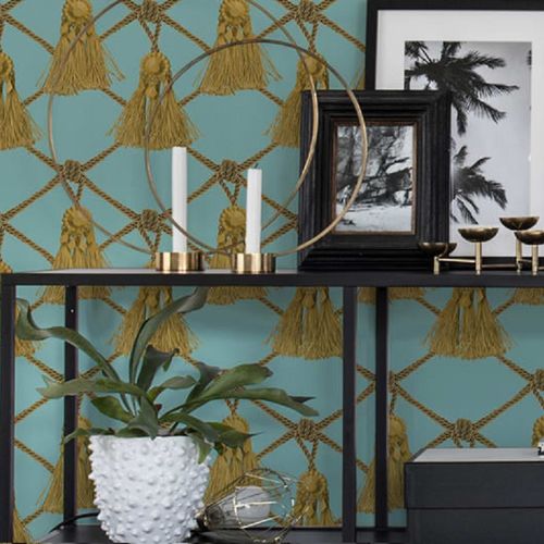 Mural Flora Maxima Tassels