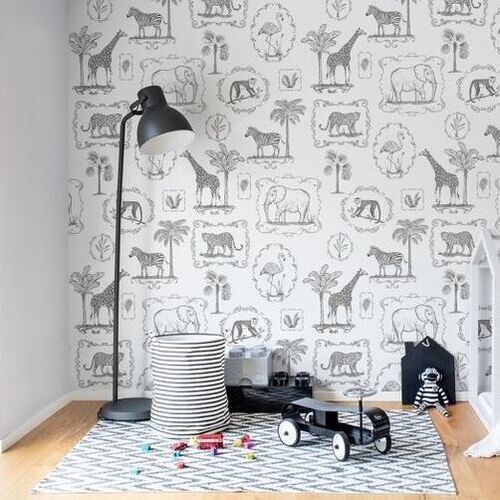 Mural Home Animal Party