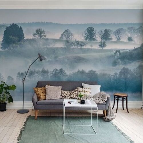 Mural Home Morning Haze