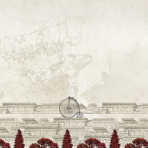 Mural Journeys - Bicycle Tres Tintas Barcelona