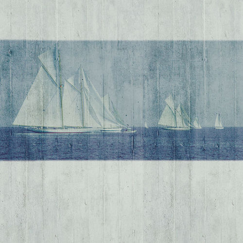 Mural Journeys - Sailboat Tres Tintas Barcelona