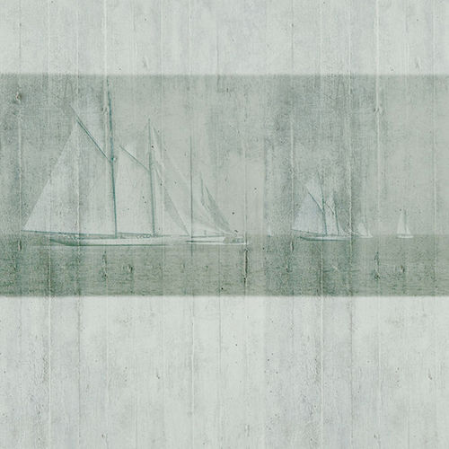 Mural Journeys - Sailboat Tres Tintas Barcelona