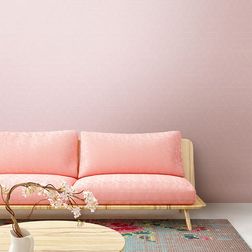 Mural Lemon Enxame Pink