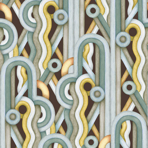 Papel tapiz Rbrica  Caligrama Tres Tintas Barcelona