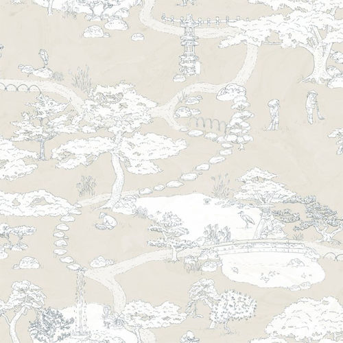 Papel tapiz Nippon. Kenrokuen Sandberg
