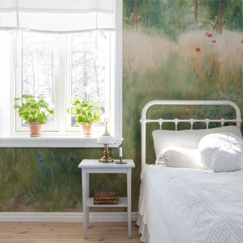 Mural Karin y Carl Midsommar Verde