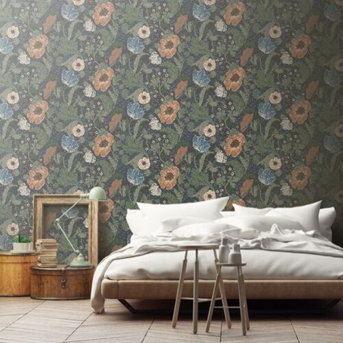 Papel Tapiz Apelviken Anemone Black