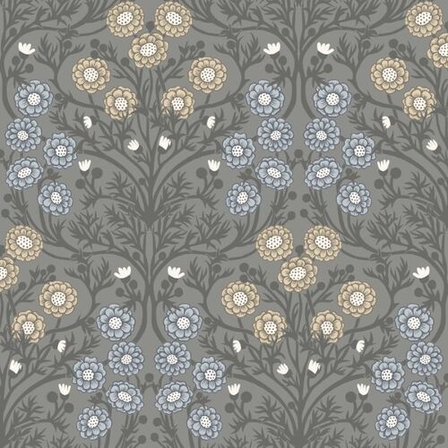 Papel Tapiz Ekbacka Bellis Grey