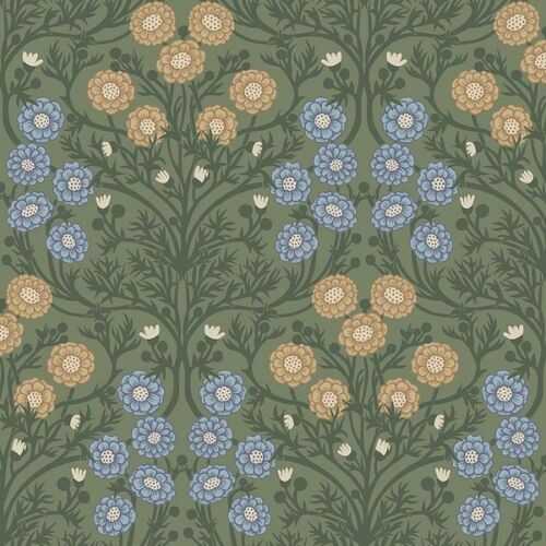 Papel Tapiz Ekbacka Bellis Green