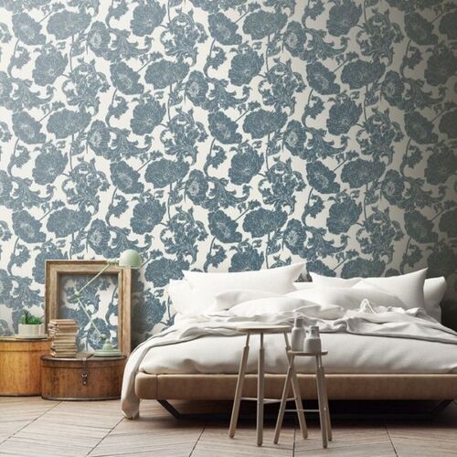 Papel Tapiz Ekbacka Papaver Blue