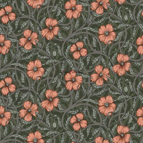 Papel Tapiz Lyckebo Poppy Green