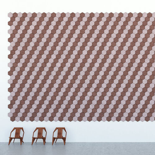 Mosaico acústico Hexagono