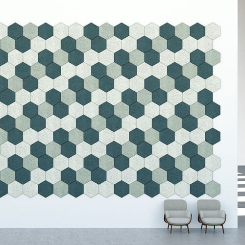 Mosaico acstico Hexagono