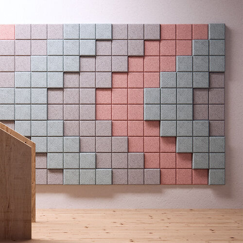 Mosaico acústico Pixel 3D