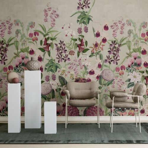 Mural Moss & Coral Alice´s Garden