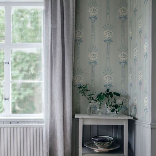 Papel tapiz Ett Hem Margareta Powder Blue