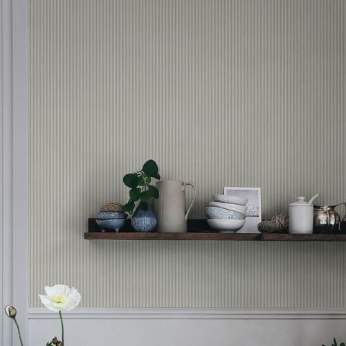Papel tapiz Ett Hem Alfred Willow Green