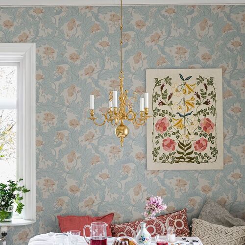 Papel Tapiz Löfstad Charlotta Sky Blue