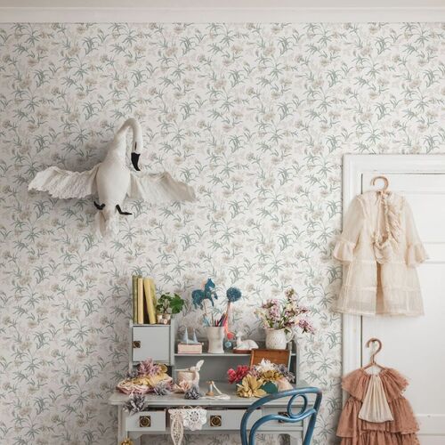 Papel Tapiz Löfstad Emilie Spring Green