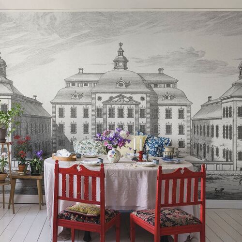 Mural Löfstad Löfstad Slott Graphite