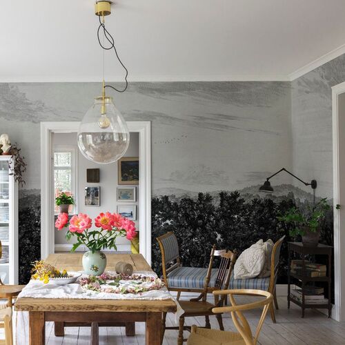 Mural Löfstad Oak View Graphite