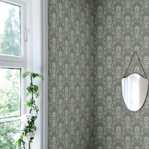 Papel tapiz Ett Hem Alva Forest Green