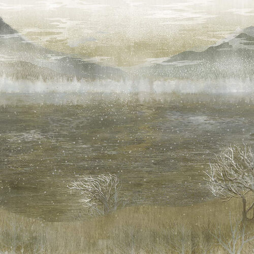 Mural Gaia Nébula Beige