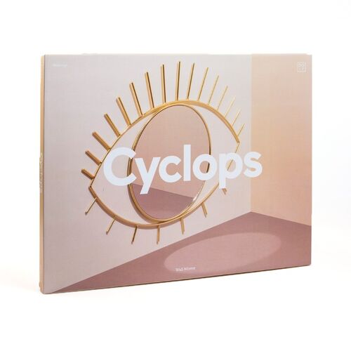 Espejo De Pared Cyclops Oro