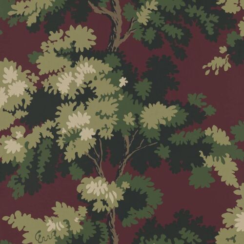 Papel Tapiz L'Htel Raphal Dark Red