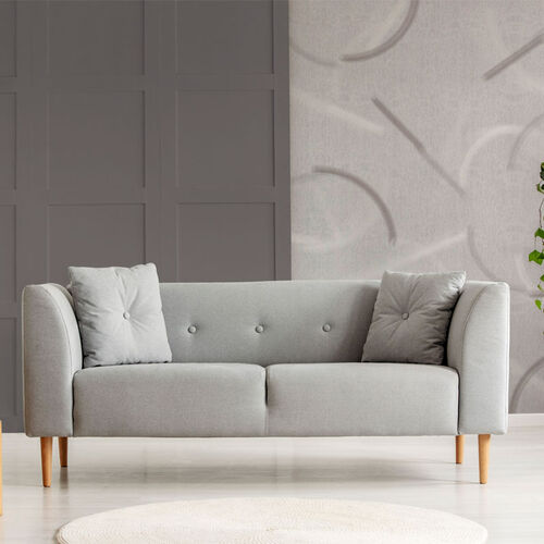 Mural Vibra Circolare White-Grey