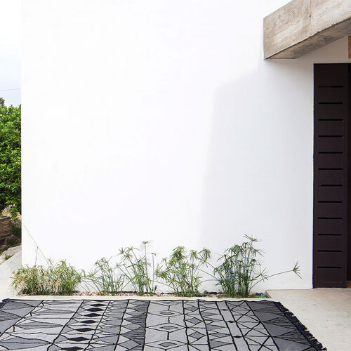 Tapete de Exterior Étnica Kilim