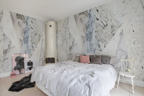 Mural Deco Big Diamond Marble