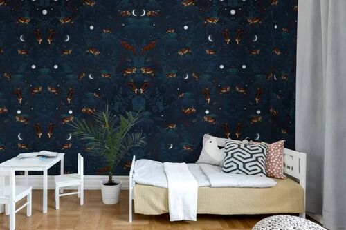 Mural Deco Space Monkey