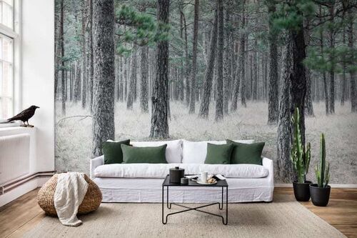 Mural Escandinavia Pine Forest