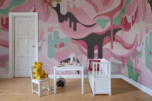 Mural Play Goteo Rainbow Marshmallow