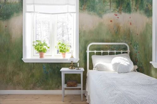 Mural Karin y Carl Midsommar Verde