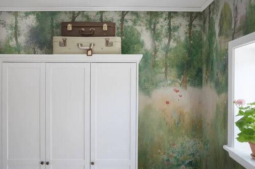 Mural Karin y Carl Midsommar Verde