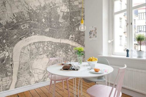 Mural Maps Urban and Rural Neutro