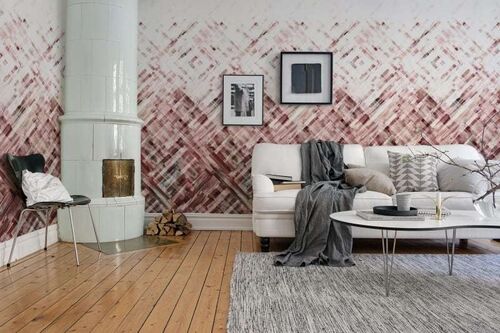 Mural Palette Dream Weaver Burgundy