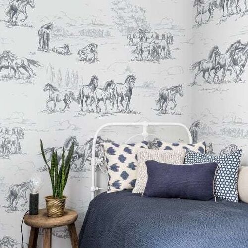 Mural Palette Hourse Herd