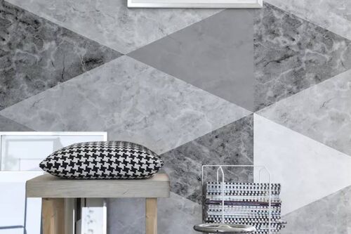 Mural Spectrum Geometric Marble