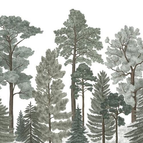 Mural Well-Being Scandinavian Bellewood Frost