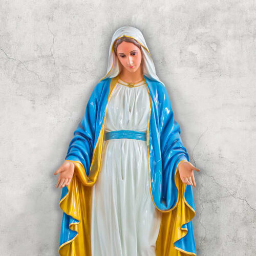 Mural Panorama Virgin Mary concrete