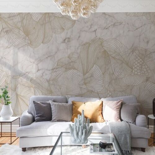 Mural Well-Being Opulence Marble