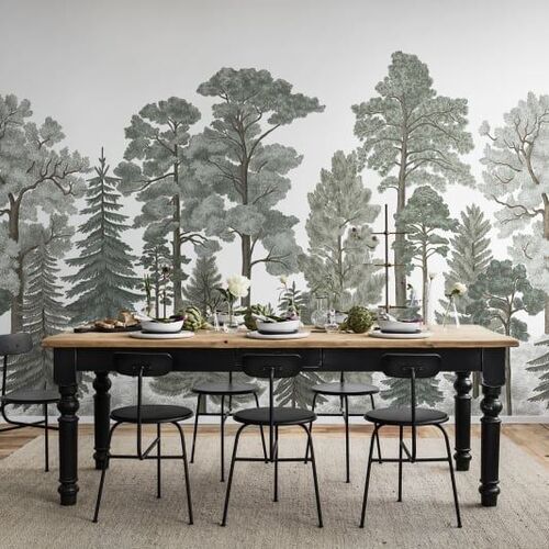 Mural Well-Being Scandinavian Bellewood Frost